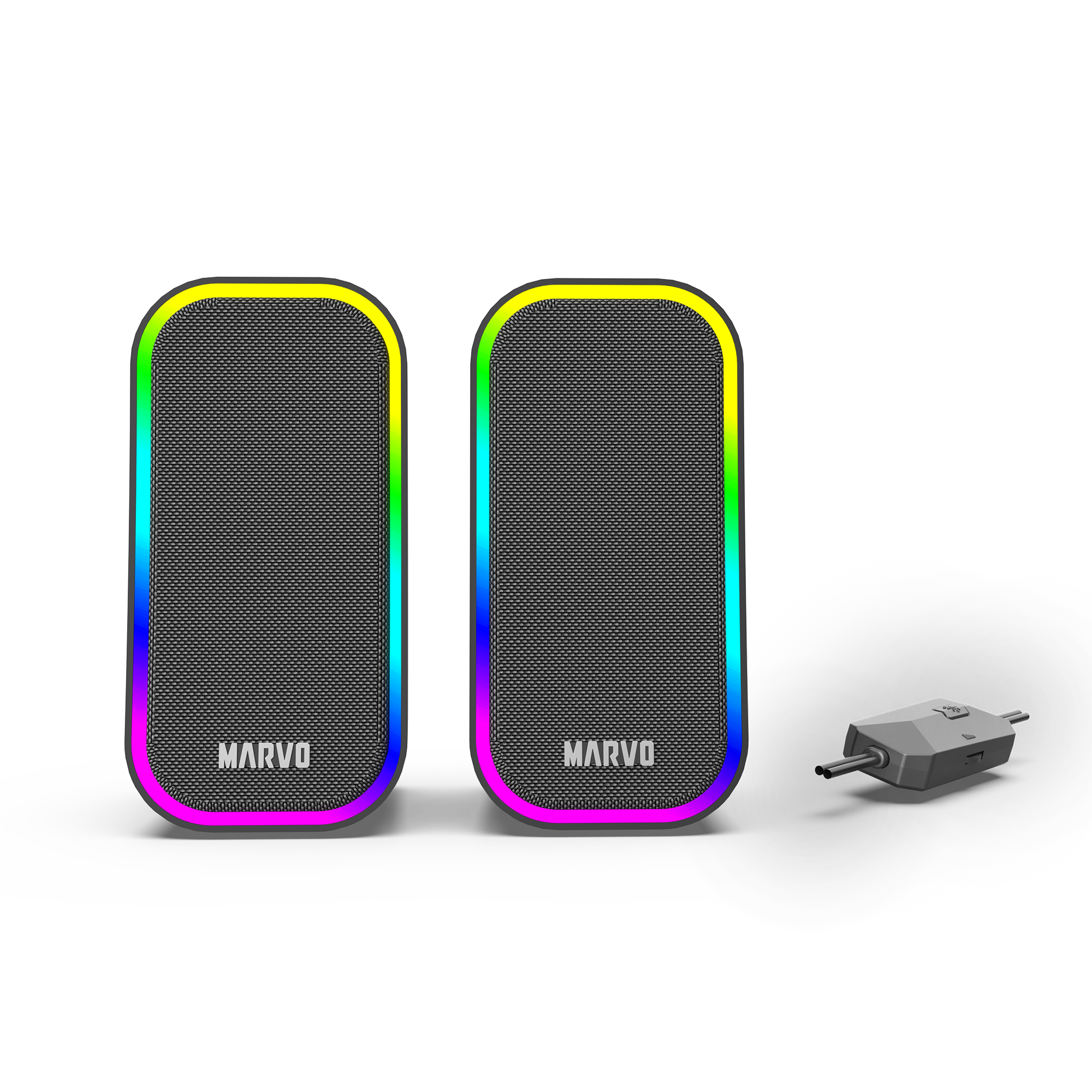 רמקולים גיימינג SG-285 Havoc20 BK עיצוב קומפקטי ונוח