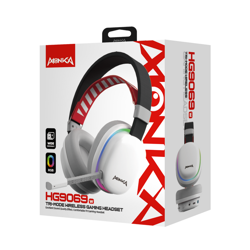Monka Echo HG9069W Wireless Stereo Gaming Headset