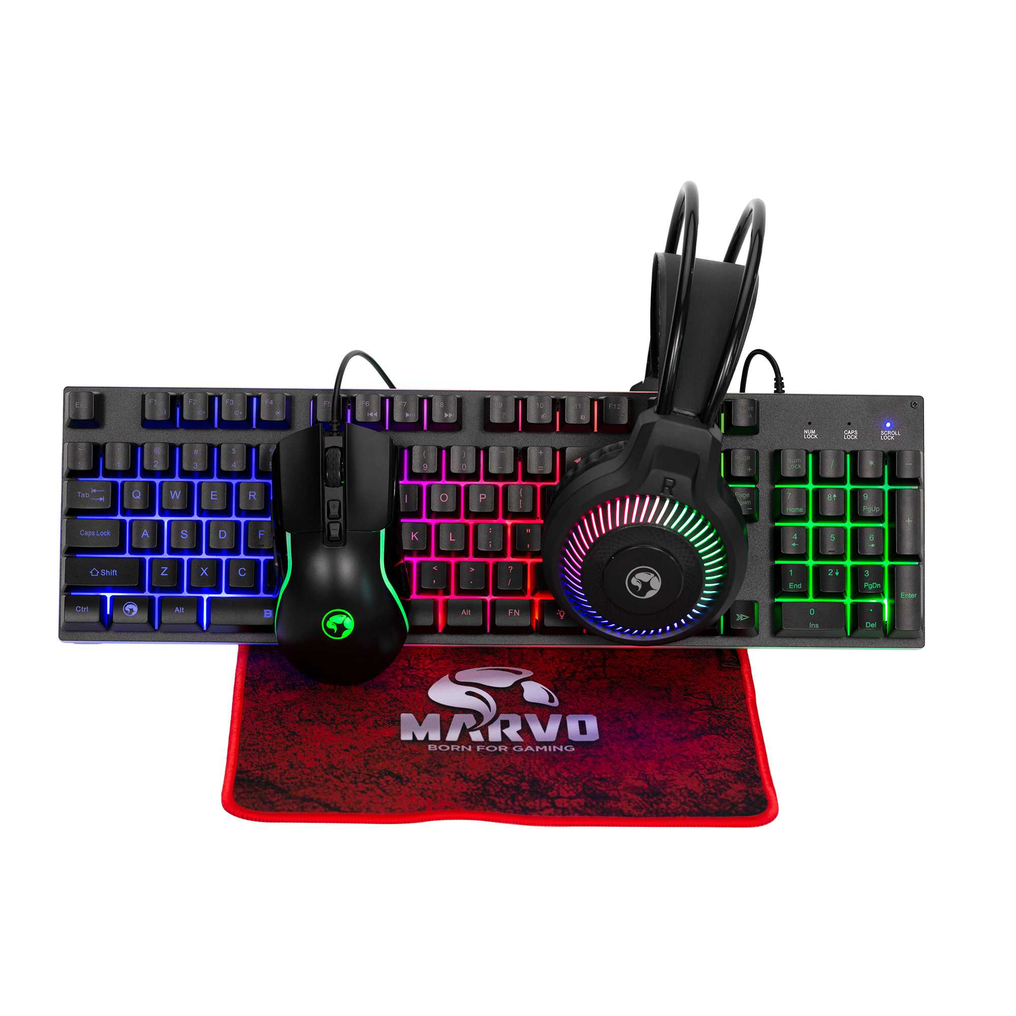 MARVO CM416 Loot 40 4-in-1 Gaming Starter Kit