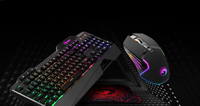 Pack Gaming avec Clavier Gamer MARVO KG916 Mécanique et Souris Gamer Marvo  M422