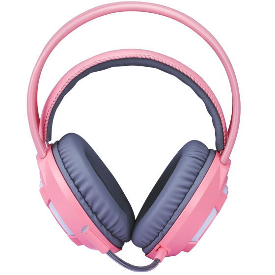 Marvo Tech Wireless Pink Gaming Headset